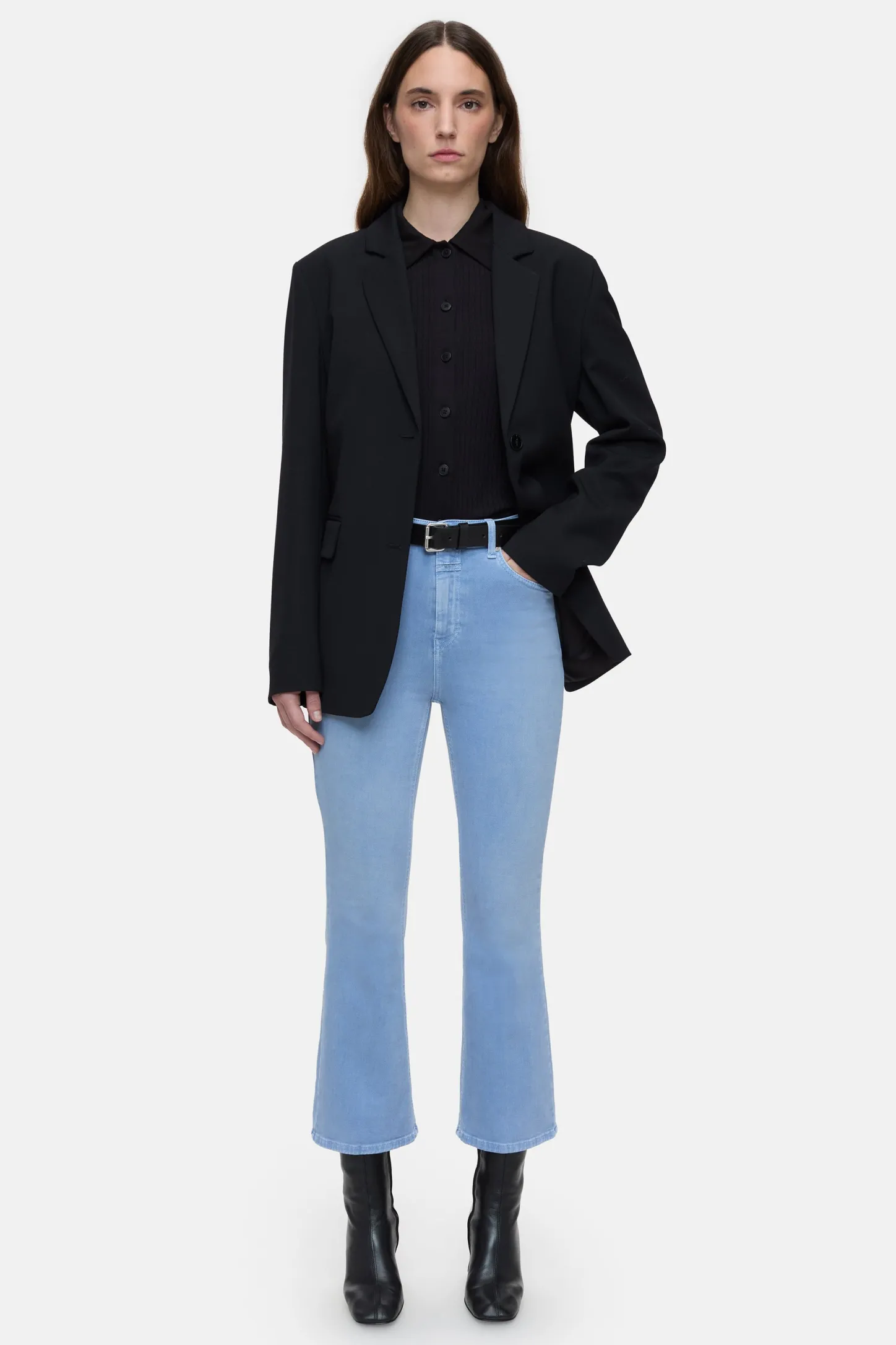 CLOSED Eco-Denim>Skinny Jeans - Stijlnaam Hi-Sun Blauwe Horizon