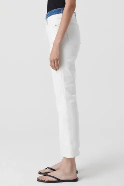 CLOSED Mager>Skinny Jeans - Stijlnaam Hi-Sun Creme