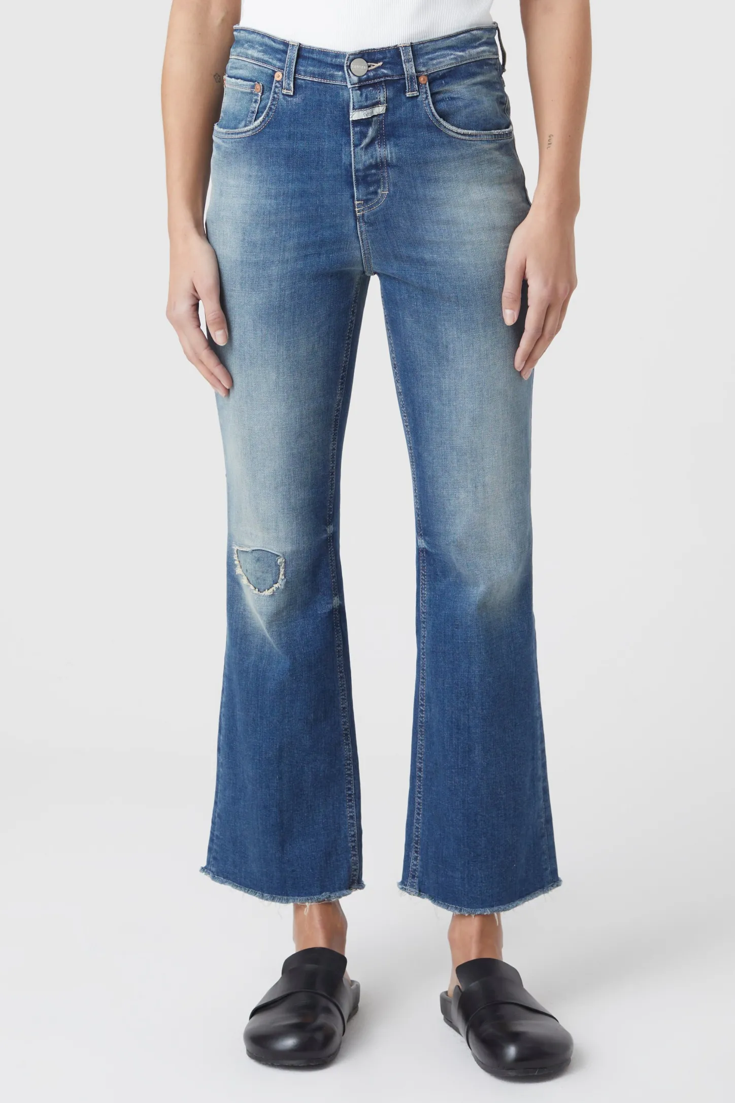CLOSED Mager>Skinny Jeans - Stijlnaam Hi-Sun Donkerblauw