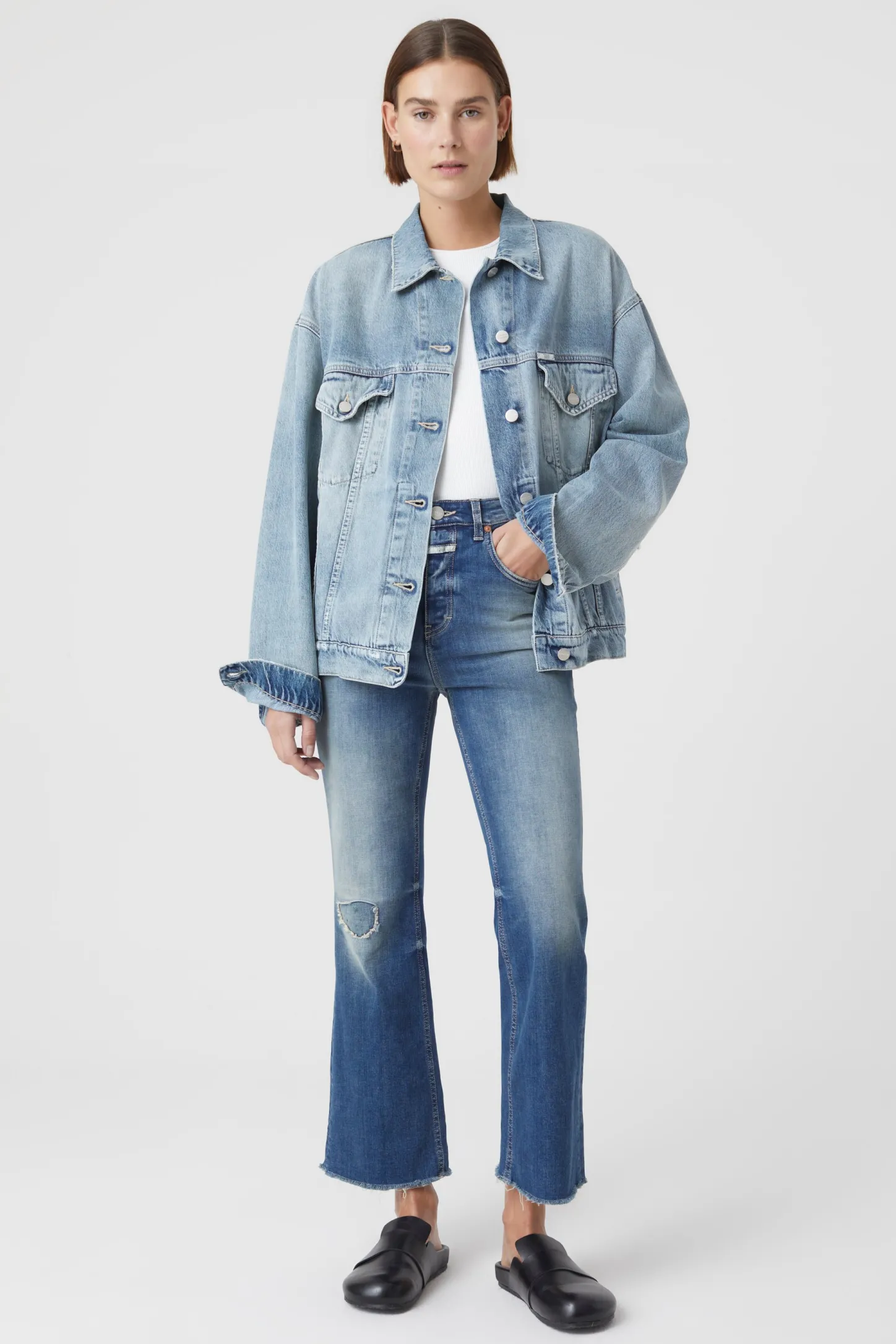 CLOSED Mager>Skinny Jeans - Stijlnaam Hi-Sun Donkerblauw