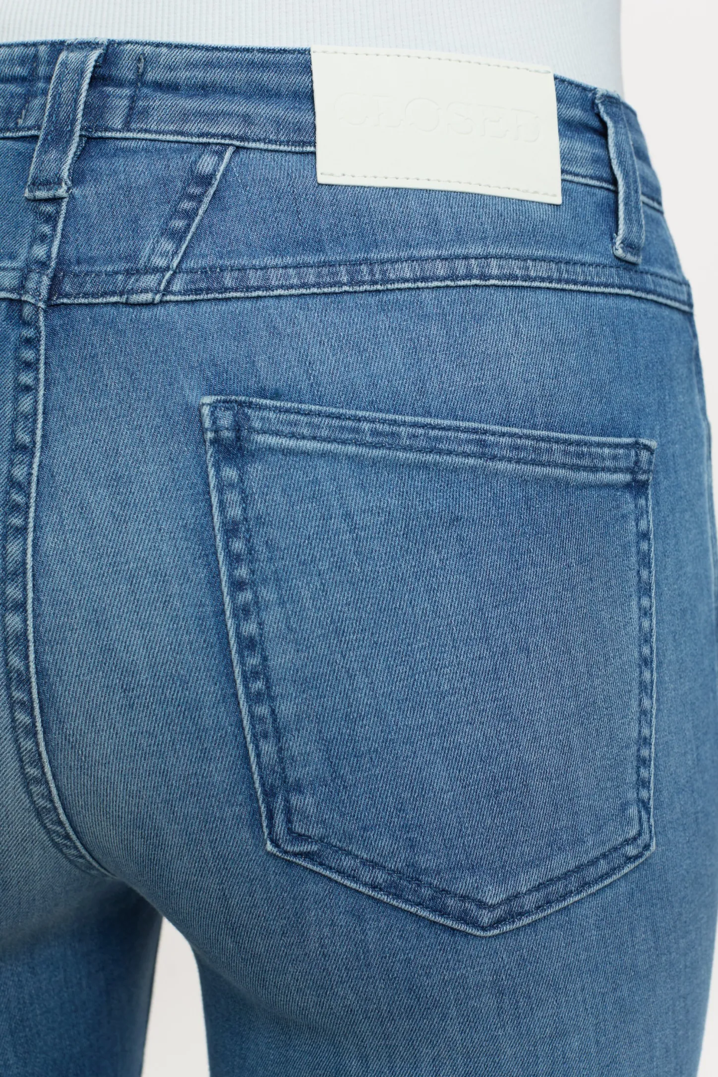 CLOSED Jeans>Skinny Jeans - Stijlnaam Skinny Pusher Midden Blauw
