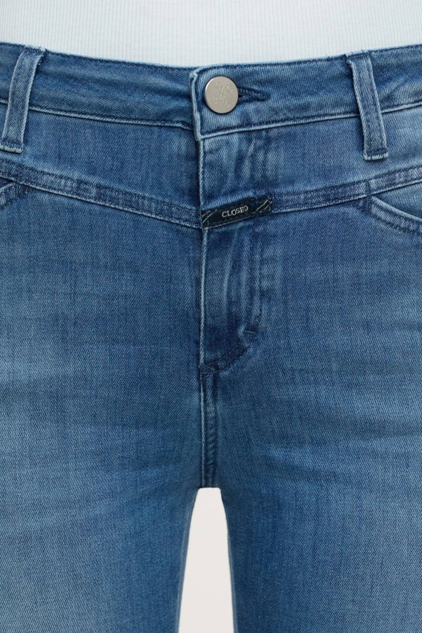 CLOSED Jeans>Skinny Jeans - Stijlnaam Skinny Pusher Midden Blauw