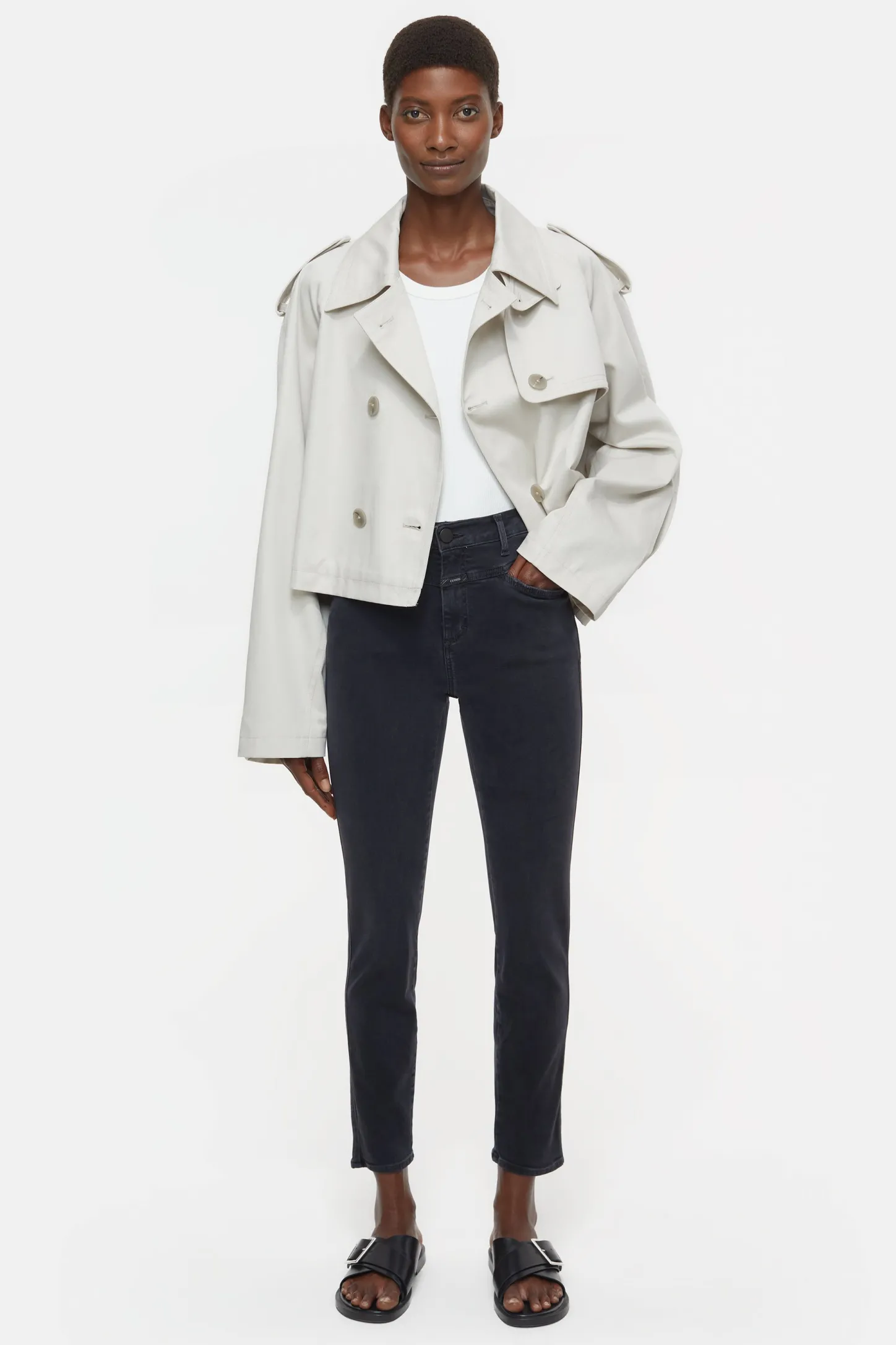 CLOSED Jeans>Skinny Jeans - Stijlnaam Skinny Pusher Zwartzwart