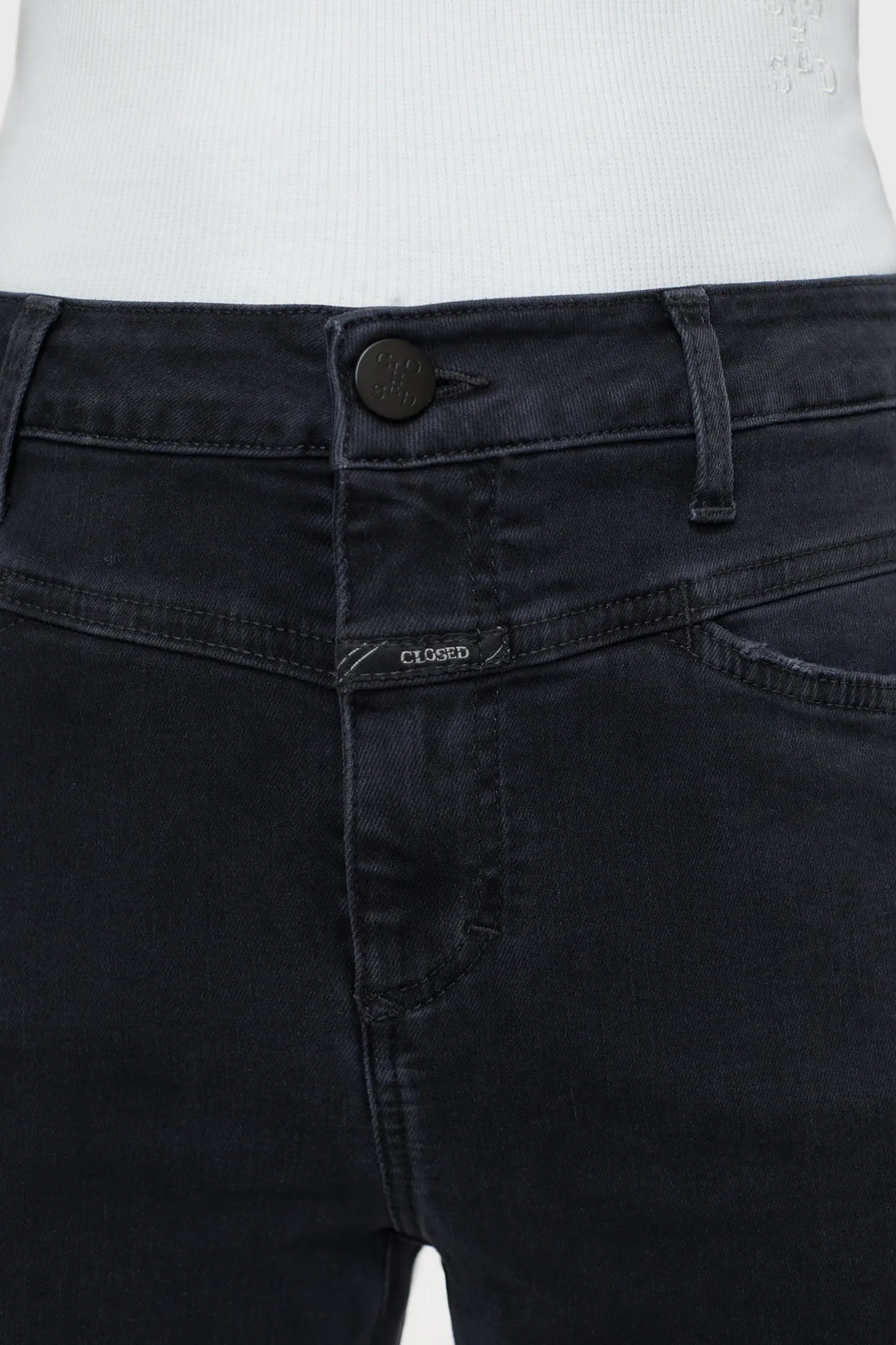 CLOSED Jeans>Skinny Jeans - Stijlnaam Skinny Pusher Zwartzwart