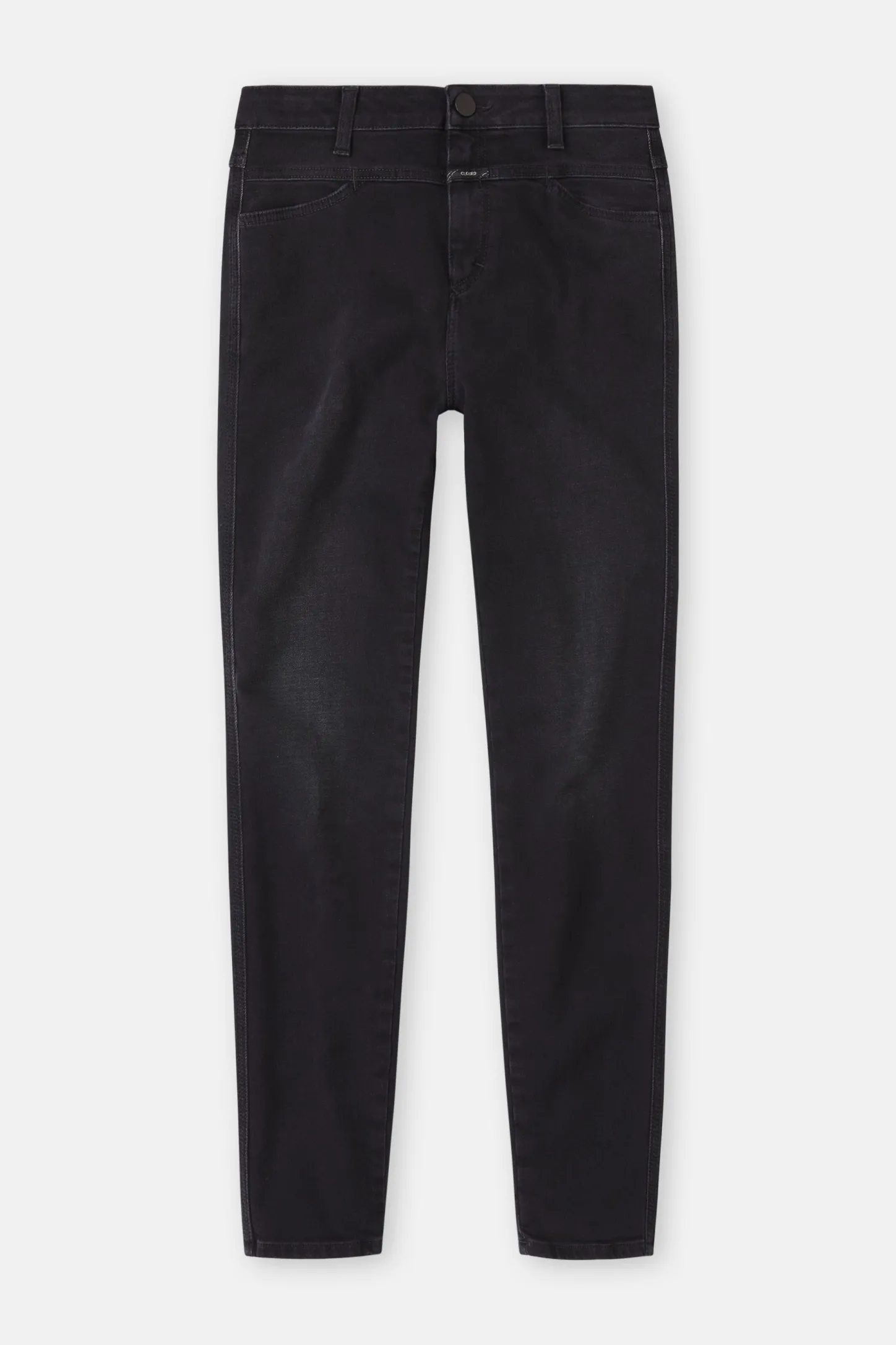 CLOSED Mager>Skinny Jeans - Stijlnaam Skinny Pusher Donker Grijs