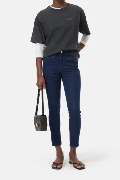 CLOSED Eco-Denim>Skinny Jeans - Stijlnaam Skinny Pusher Donkerblauw
