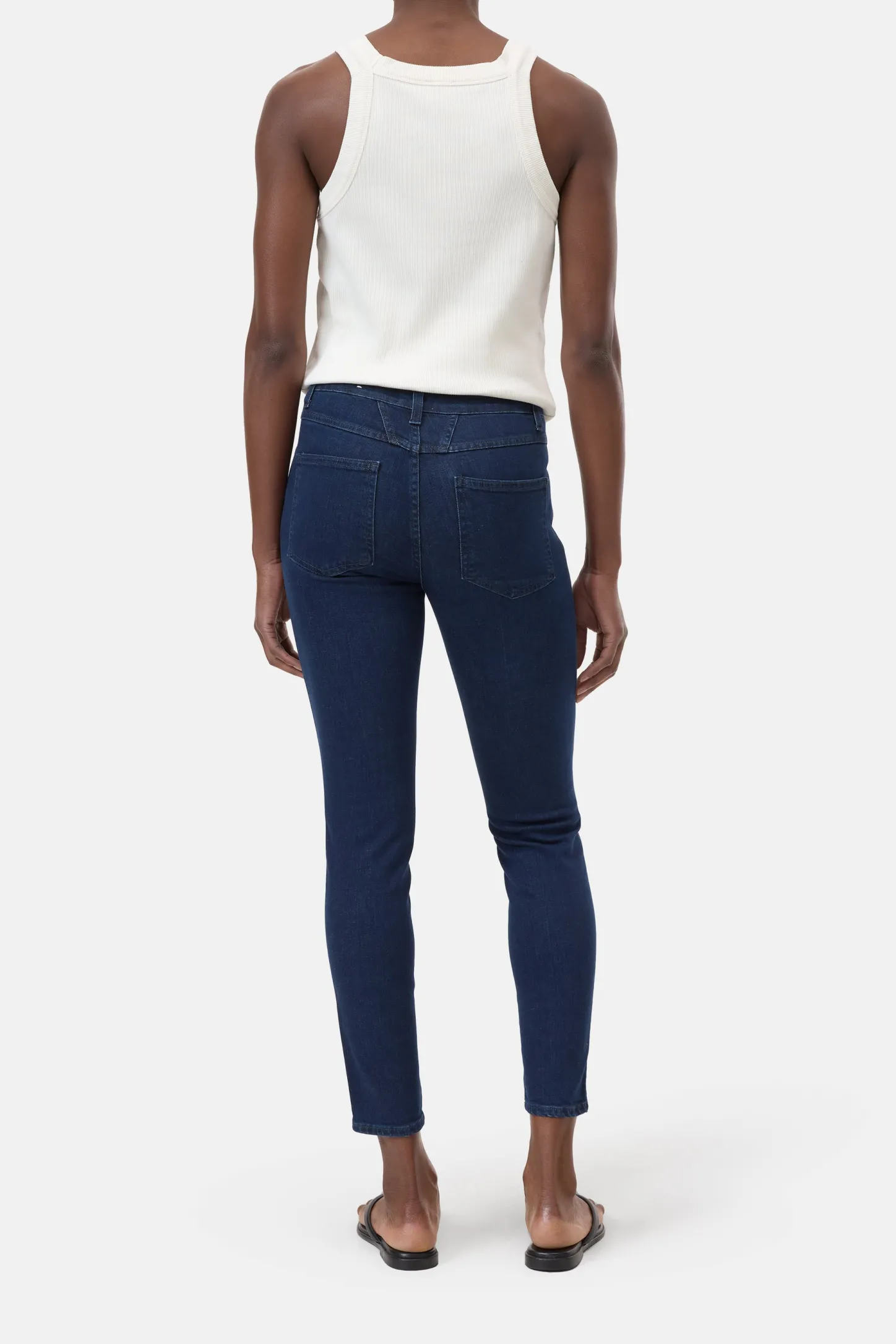 CLOSED Eco-Denim>Skinny Jeans - Stijlnaam Skinny Pusher Donkerblauw