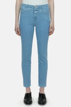 CLOSED Mager>Skinny Jeans - Stijlnaam Skinny Pusher Lichtblauw