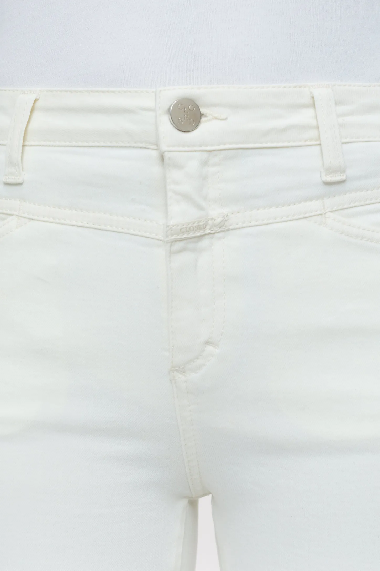 CLOSED Jeans>Skinny Jeans - Stijlnaam Skinny Pusher Ivoor
