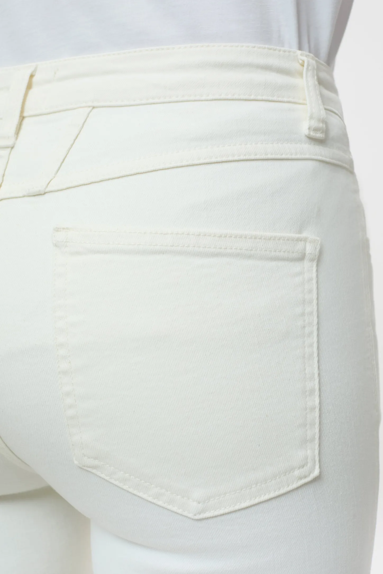 CLOSED Jeans>Skinny Jeans - Stijlnaam Skinny Pusher Ivoor