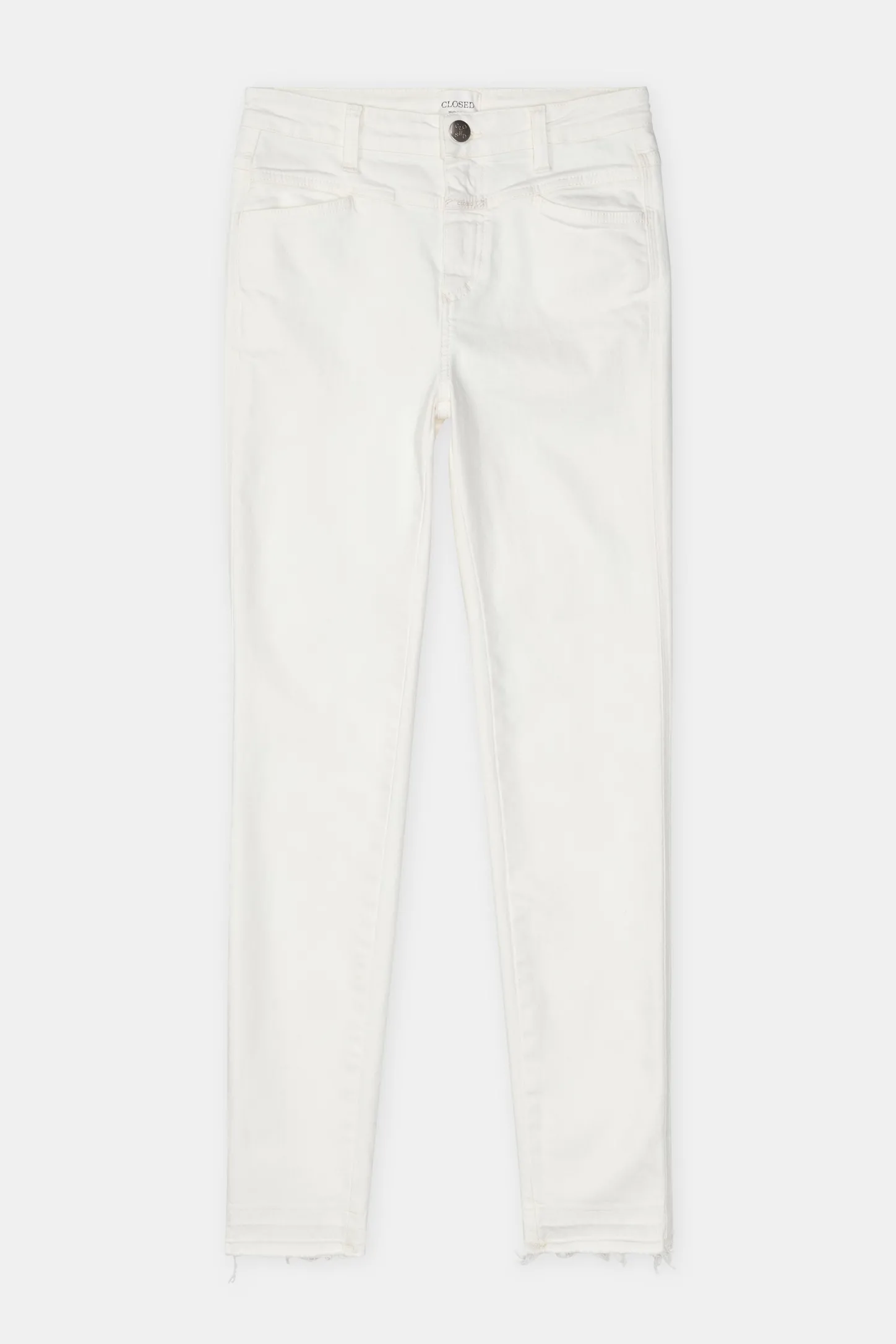 CLOSED Jeans>Skinny Jeans - Stijlnaam Skinny Pusher Ivoor