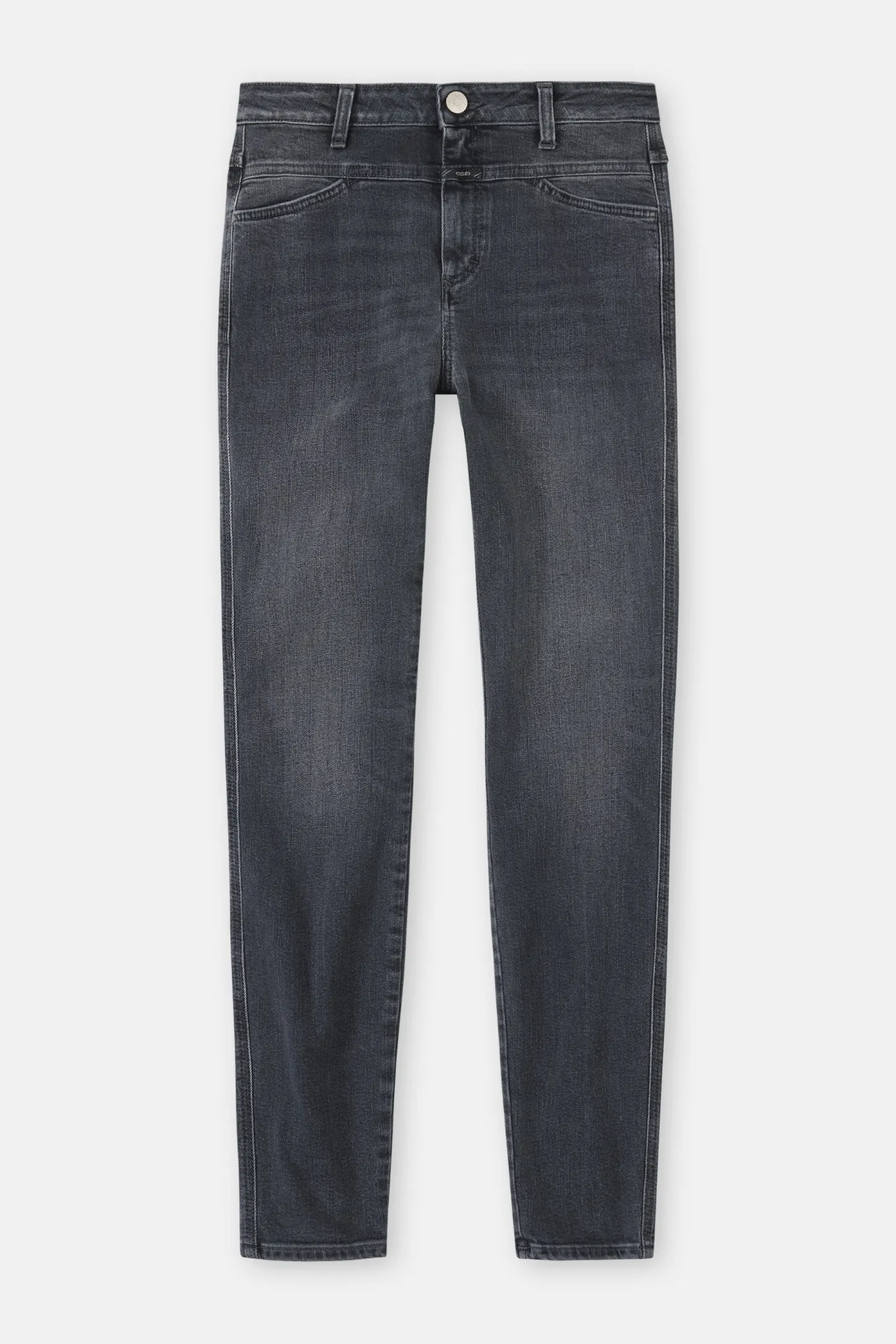 CLOSED Eco-Denim>Skinny Jeans - Stijlnaam Skinny Pusher Midden Grijs
