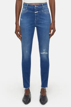 CLOSED Jeans>Skinny Jeans - Stijlnaam Skinny Pusher Midden Blauw