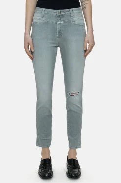 CLOSED Jeans>Skinny Jeans - Stijlnaam Skinny Pusher Lichtgrijs