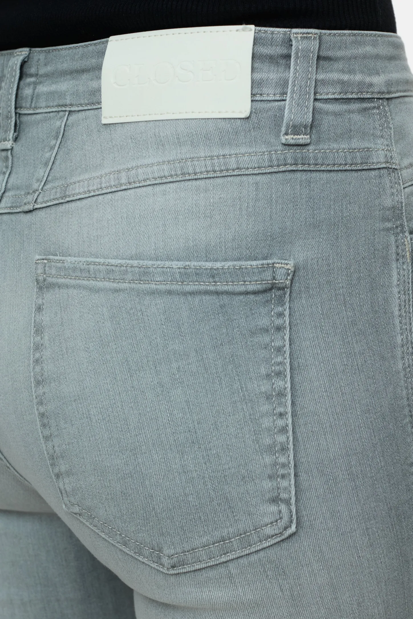 CLOSED Jeans>Skinny Jeans - Stijlnaam Skinny Pusher Lichtgrijs