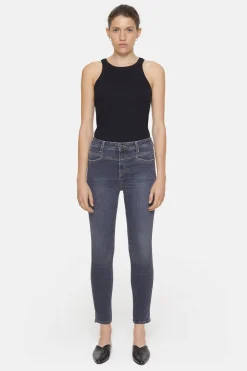 CLOSED Mager>Skinny Jeans - Stijlnaam Skinny Pusher Donker Grijs