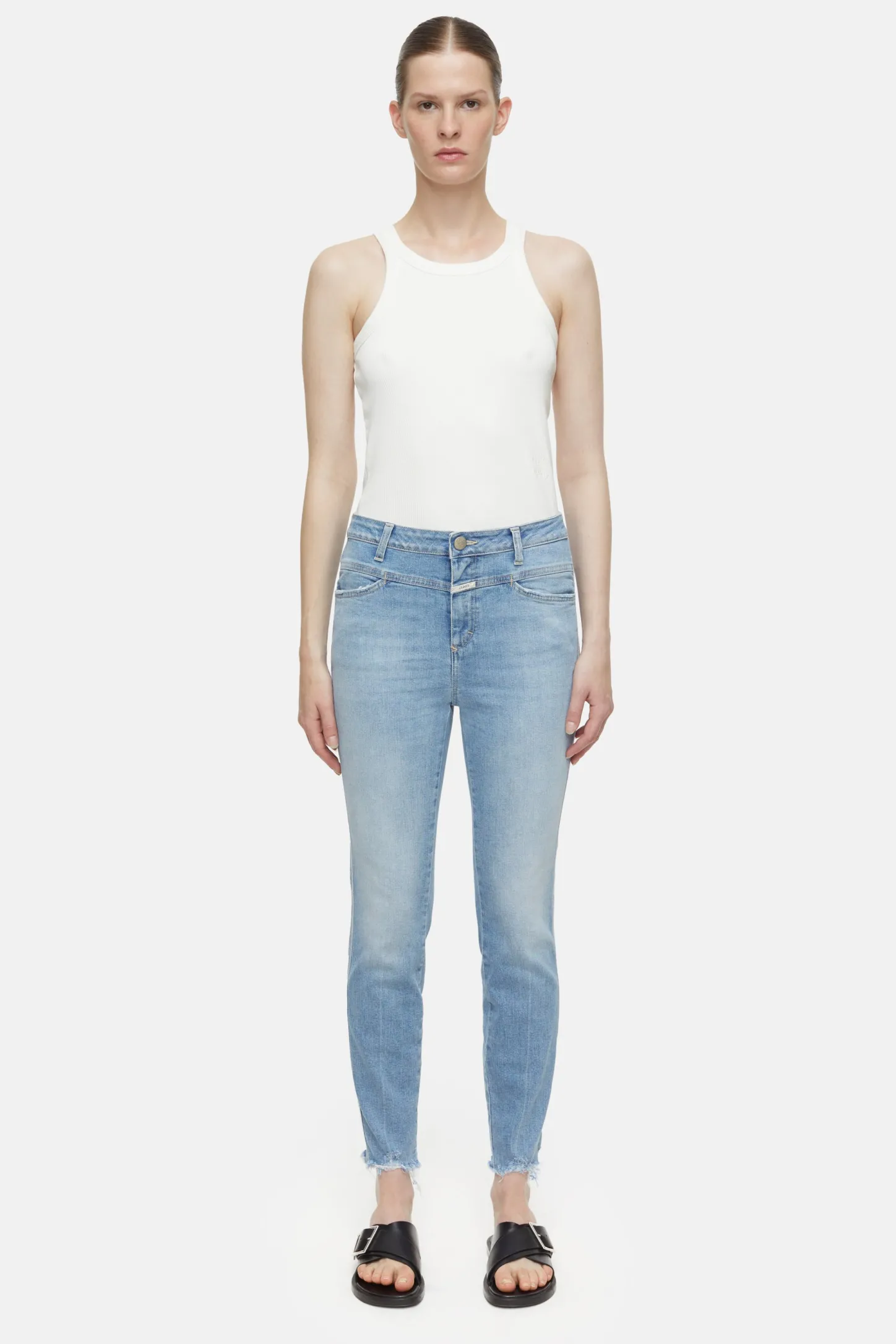 CLOSED Jeans>Skinny Jeans - Stijlnaam Skinny Pusher Lichtblauw