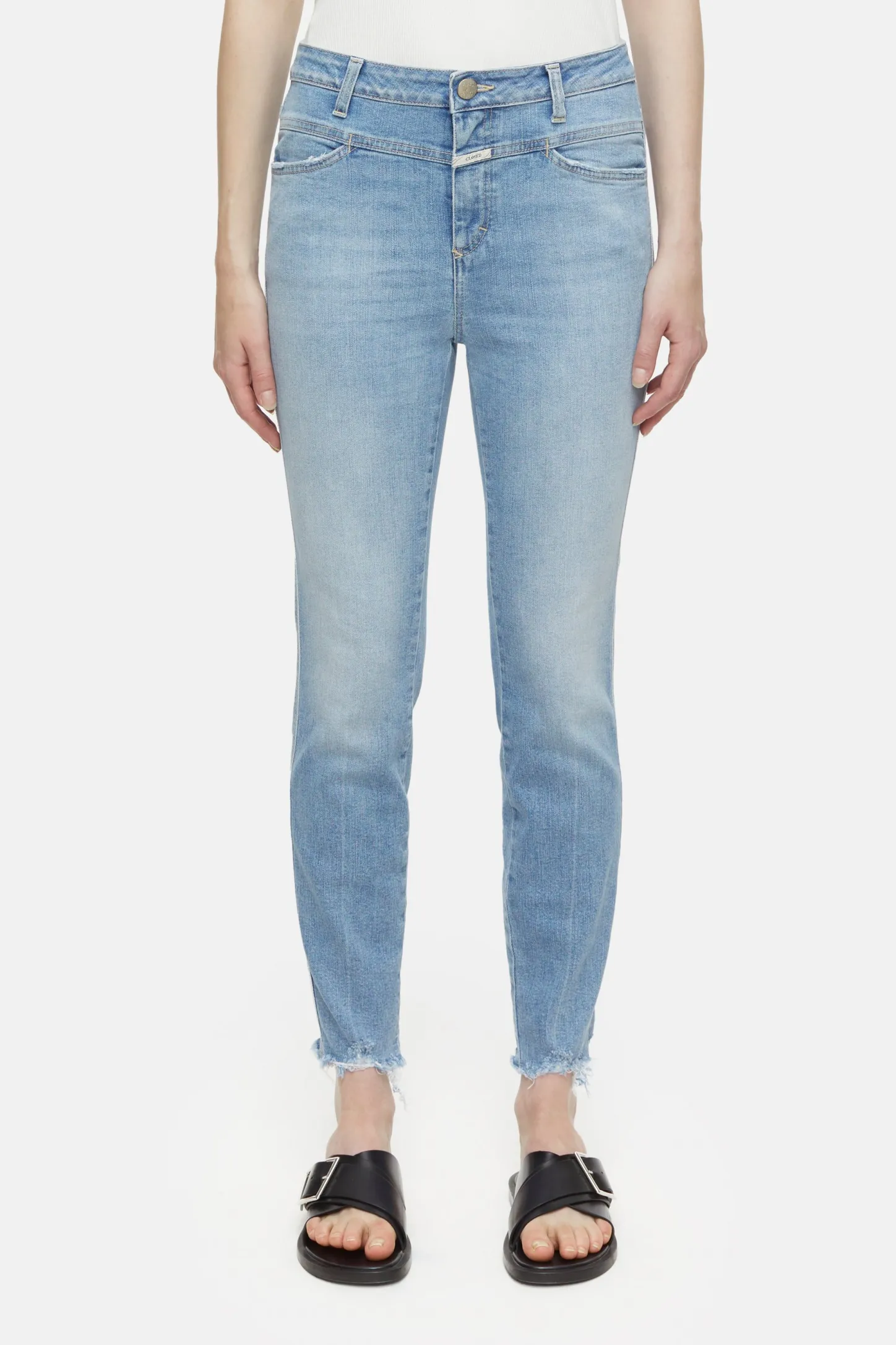 CLOSED Jeans>Skinny Jeans - Stijlnaam Skinny Pusher Lichtblauw