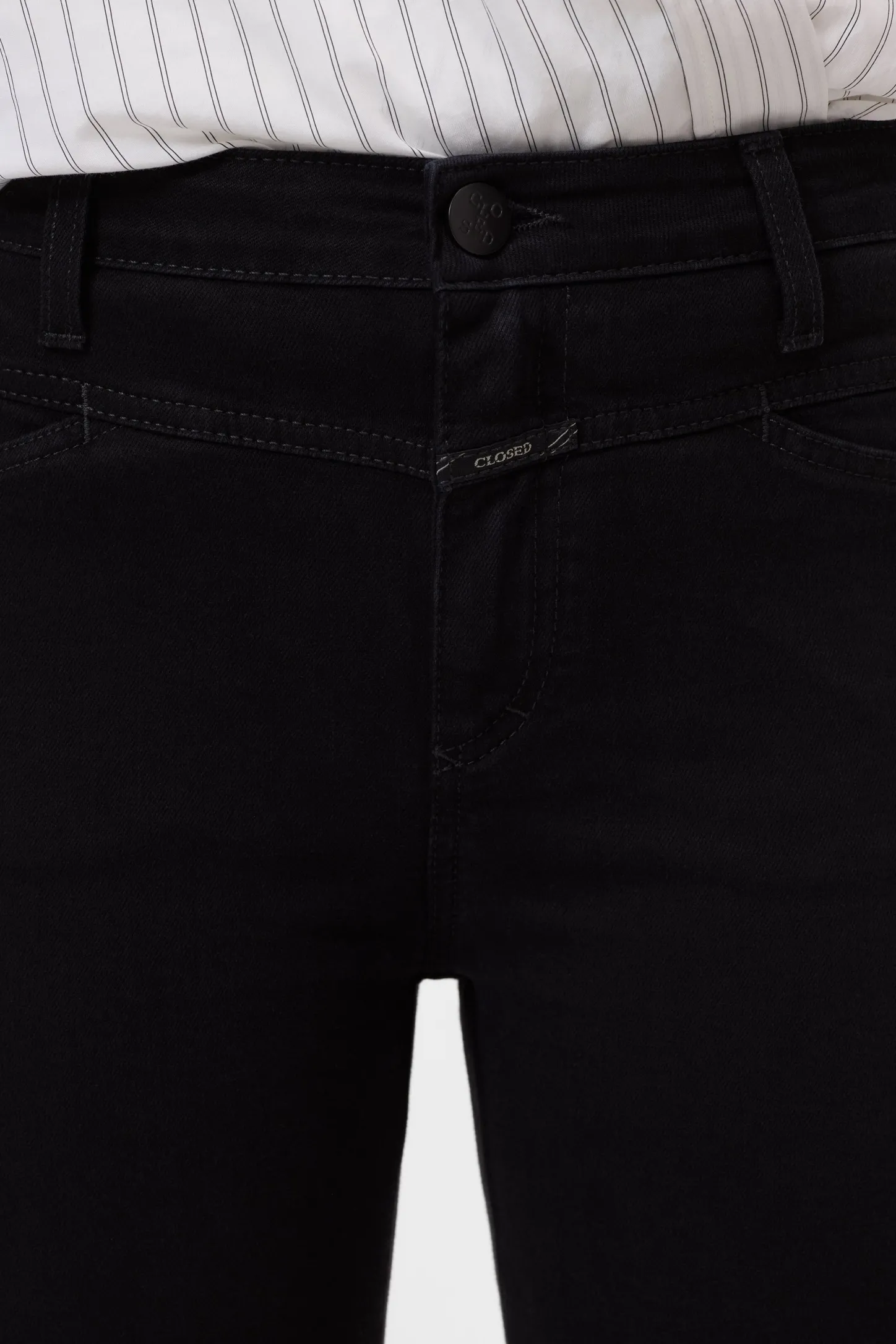 CLOSED Jeans>Skinny Jeans - Stijlnaam Skinny Pusher Zwart