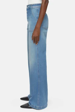 CLOSED Dun>Slim Jeans - Stijlnaam Aria Midden Blauw