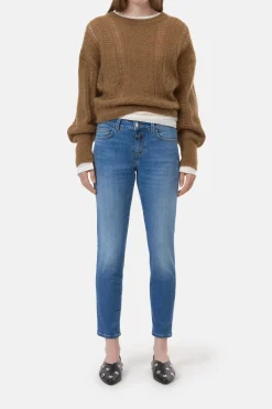 CLOSED Dun>Slim Jeans - Stijlnaam Baker Midden Blauw