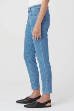 CLOSED Eco-Denim>Slim Jeans - Stijlnaam Baker Midden Blauw