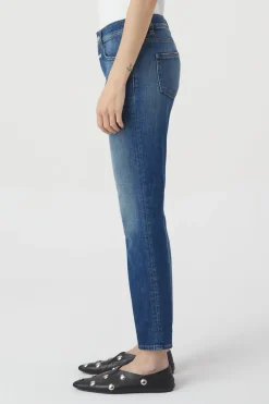 CLOSED Dun>Slim Jeans - Stijlnaam Baker Donkerblauw