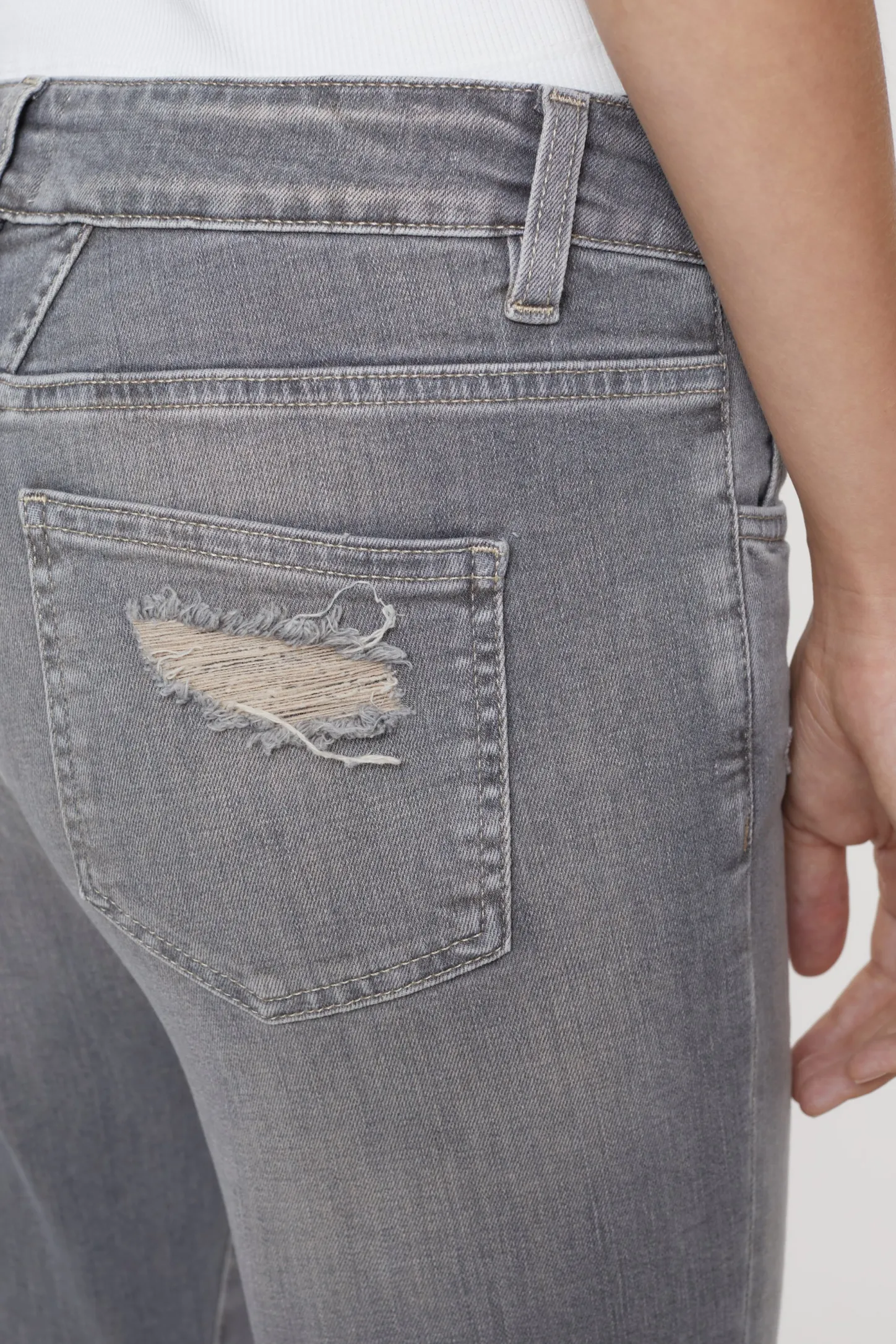 CLOSED Vintage Wasbeurten>Slim Jeans - Stijlnaam Baker Midden Grijs