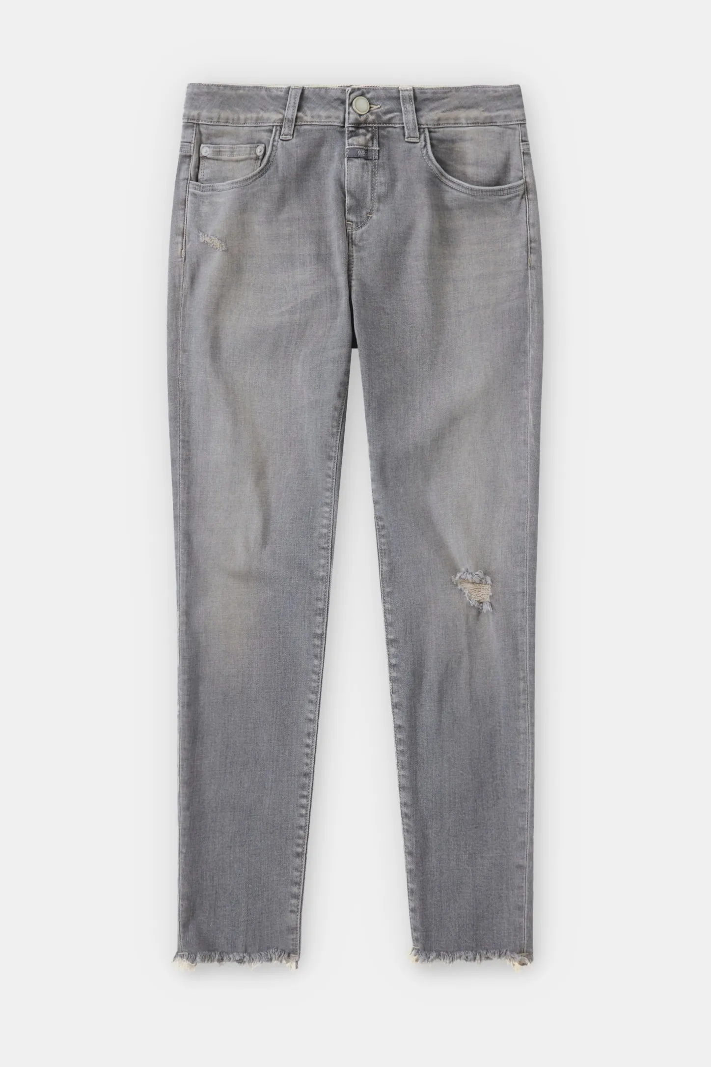 CLOSED Vintage Wasbeurten>Slim Jeans - Stijlnaam Baker Midden Grijs
