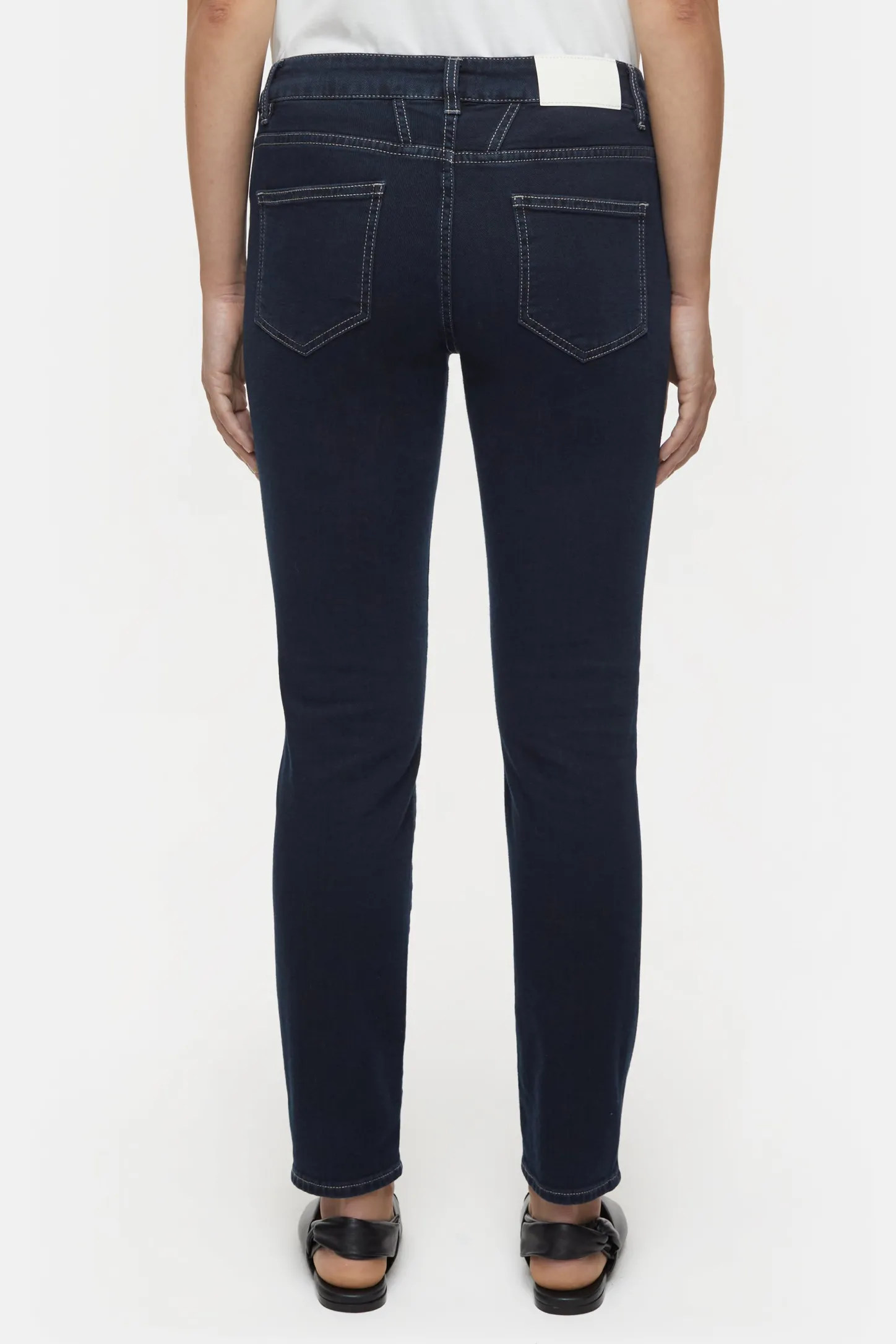 CLOSED Dun>Slim Jeans - Stijlnaam Baker Donkerblauw