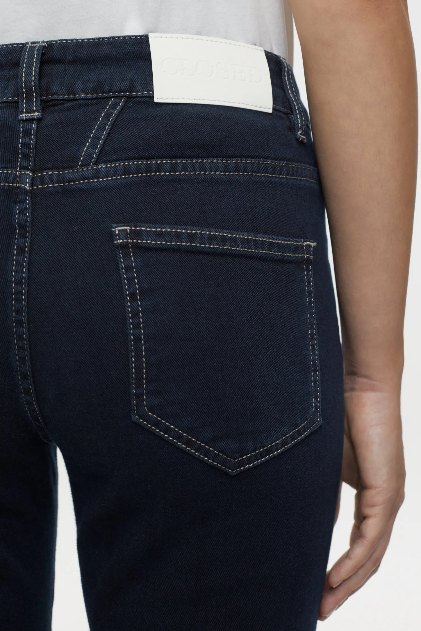 CLOSED Dun>Slim Jeans - Stijlnaam Baker Donkerblauw