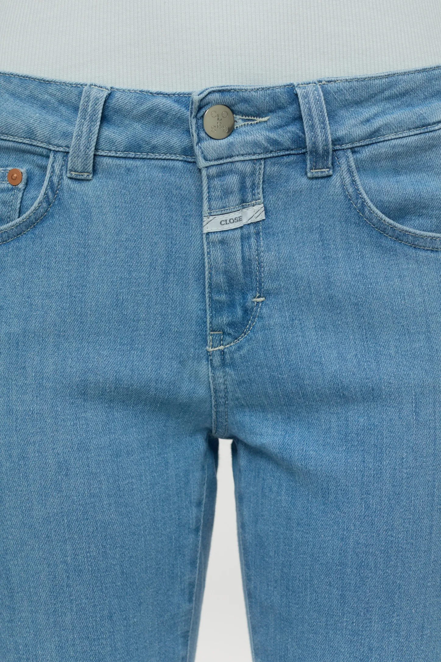 CLOSED Dun>Slim Jeans - Stijlnaam Baker Lichtblauw