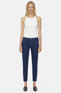 CLOSED Dun>Slim Jeans - Stijlnaam Baker Donkerblauw