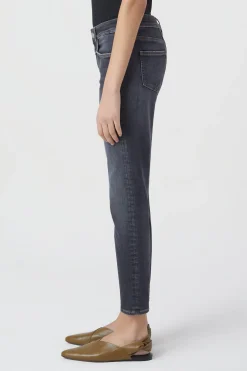 CLOSED Dun>Slim Jeans - Stijlnaam Baker Donker Grijs