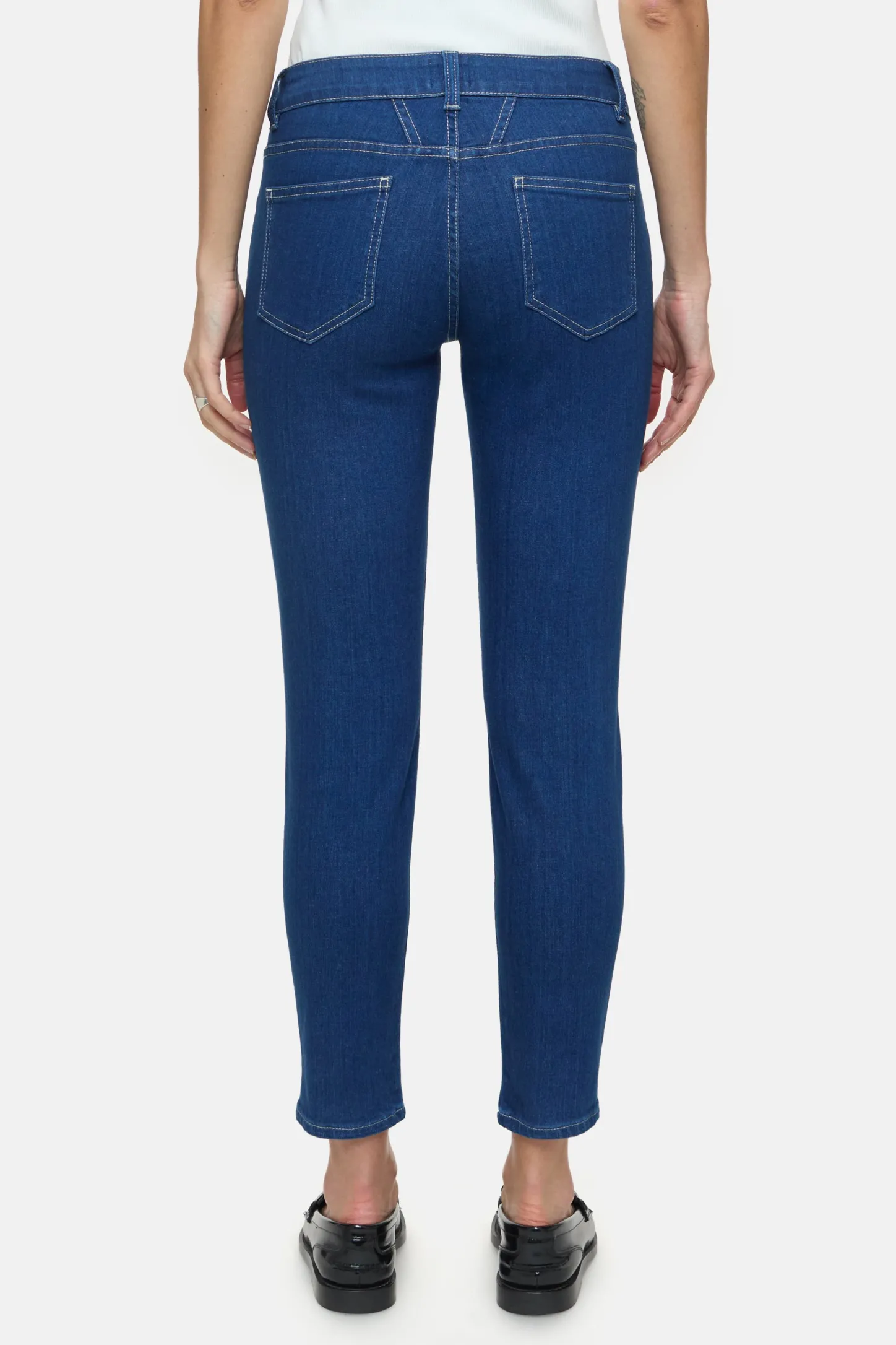 CLOSED Eco-Denim>Slim Jeans - Stijlnaam Baker Donkerblauw