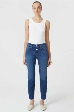 CLOSED Dun>Slim Jeans - Stijlnaam Baker Donkerblauw