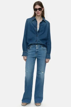 CLOSED Jeans>Slim Jeans - Stijlnaam Gillan Midden Blauw