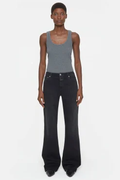 CLOSED Dun>Slim Jeans - Stijlnaam Gillan Donker Grijs