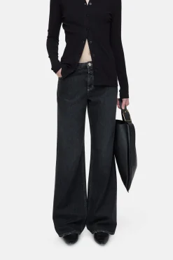CLOSED Jeans>Slim Jeans - Stijlnaam Gillan Donker Grijs