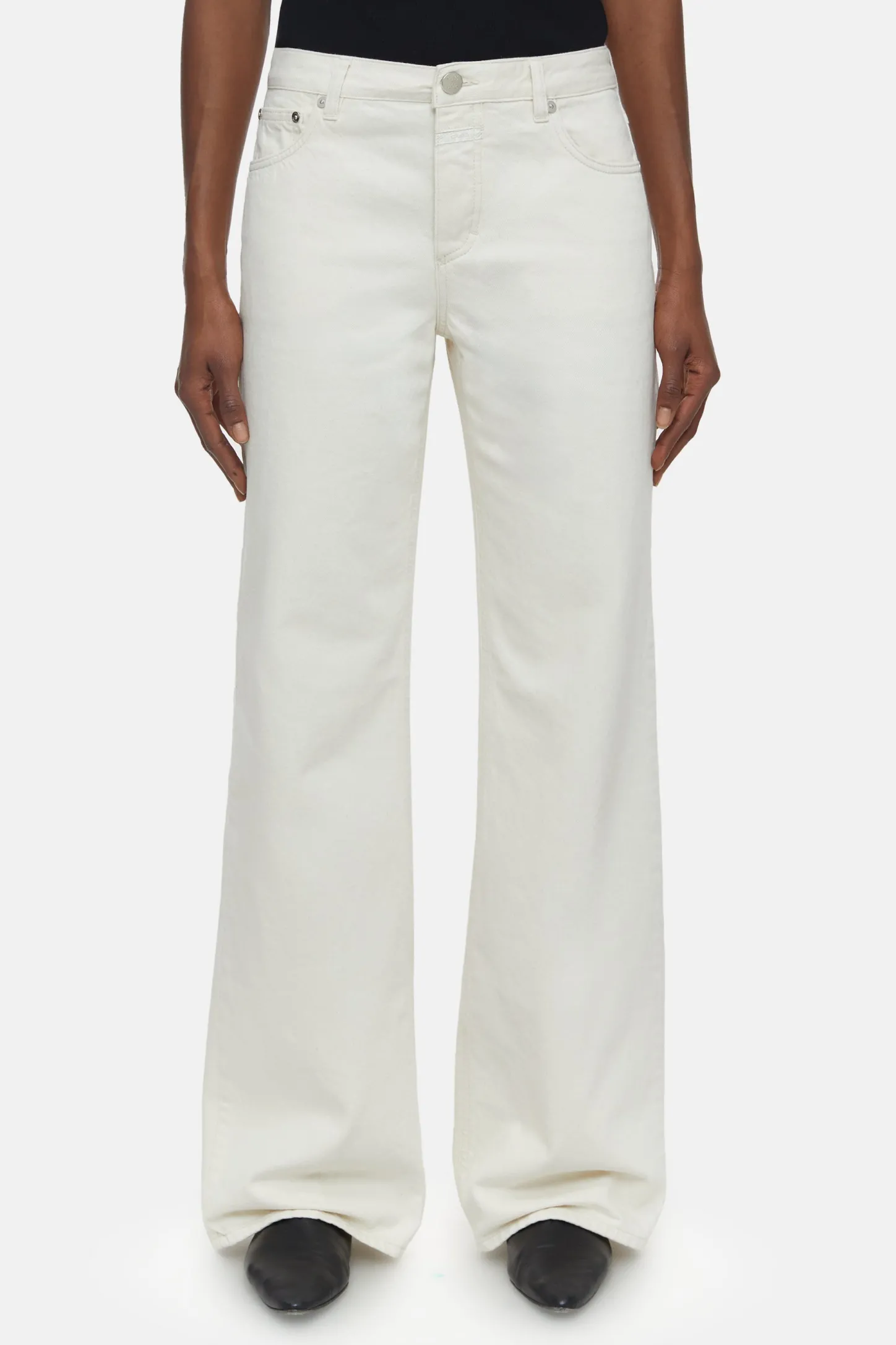 CLOSED Jeans>Slim Jeans - Stijlnaam Gillan Ivoor