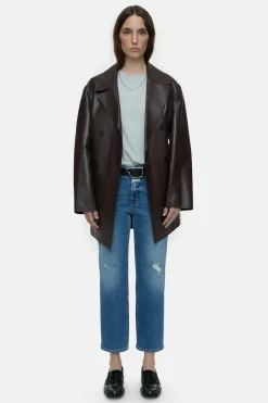 CLOSED Dun>Slim Jeans - Stijlnaam Milo Midden Blauw