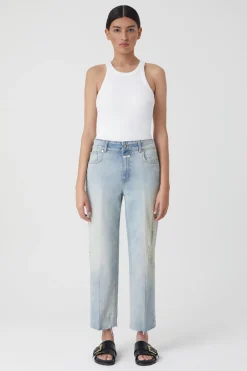 CLOSED Dun>Slim Jeans - Stijlnaam Milo Midden Blauw
