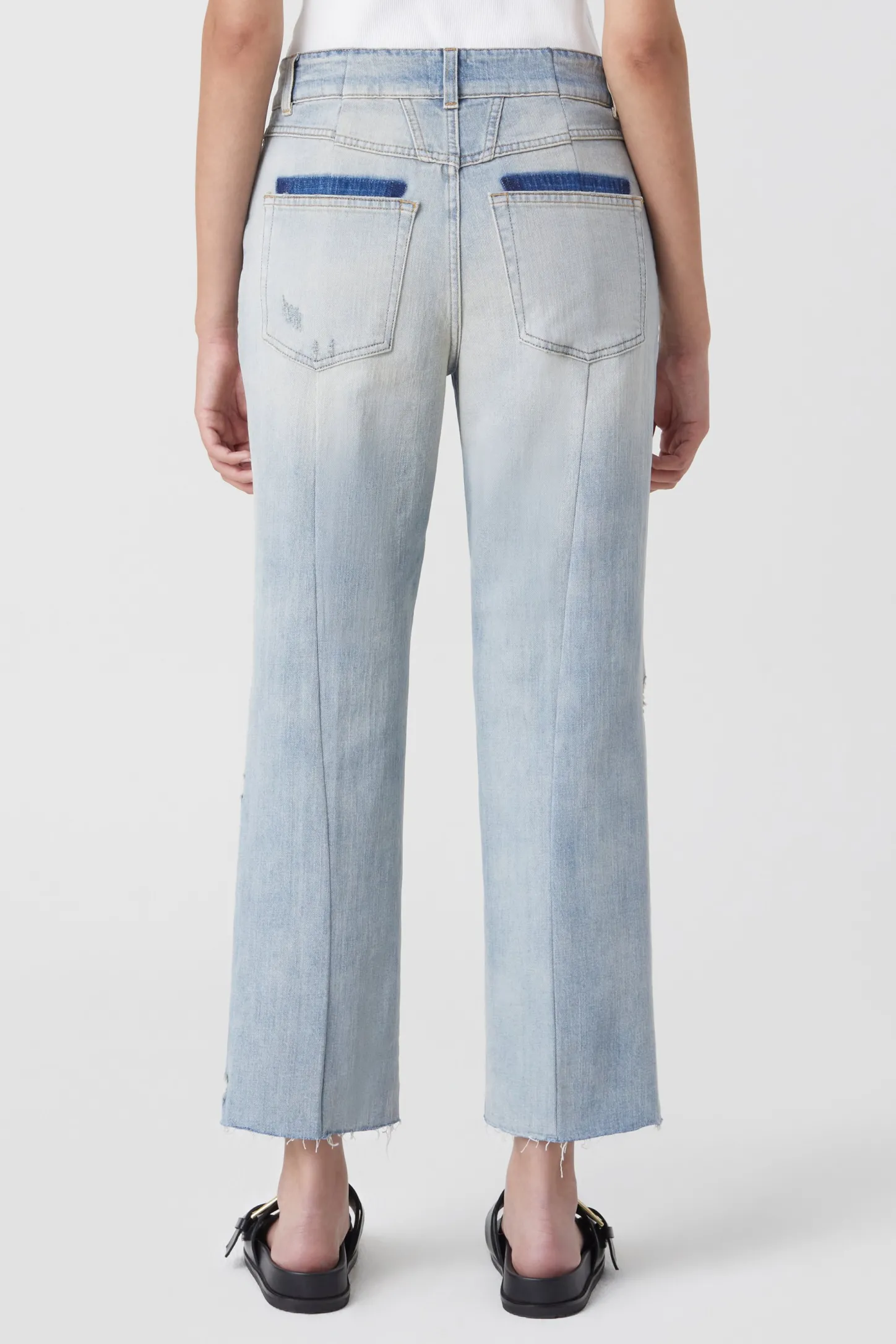 CLOSED Dun>Slim Jeans - Stijlnaam Milo Midden Blauw
