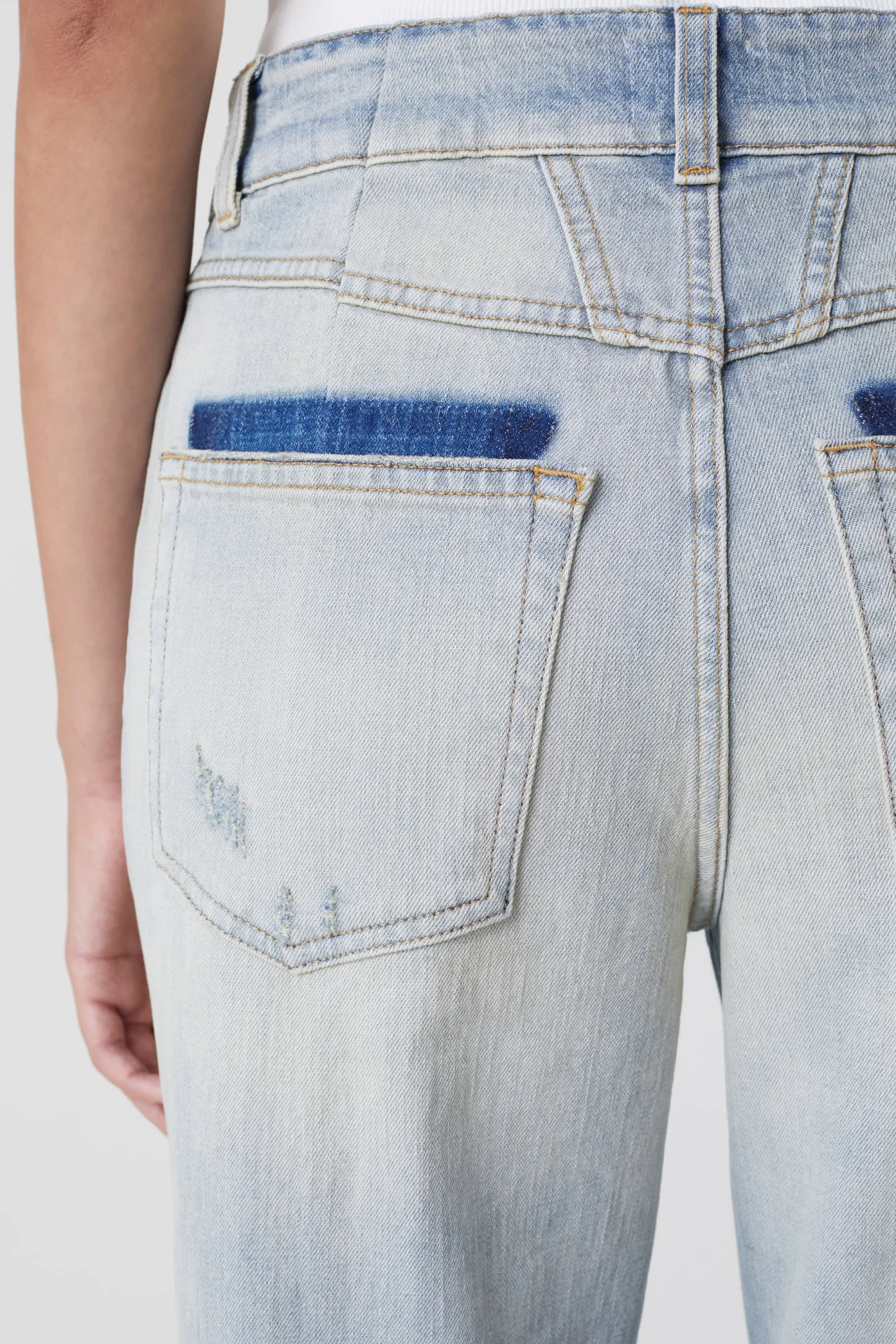 CLOSED Dun>Slim Jeans - Stijlnaam Milo Midden Blauw