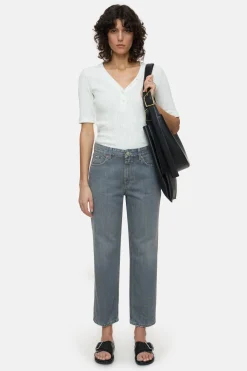 CLOSED Eco-Denim>Slim Jeans - Stijlnaam Milo Midden Grijs