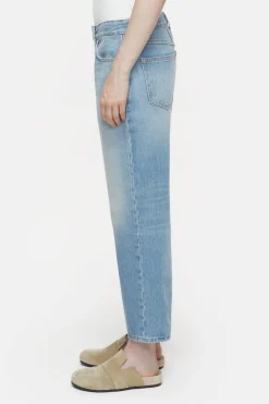 CLOSED Dun>Slim Jeans - Stijlnaam Milo Midden Blauw