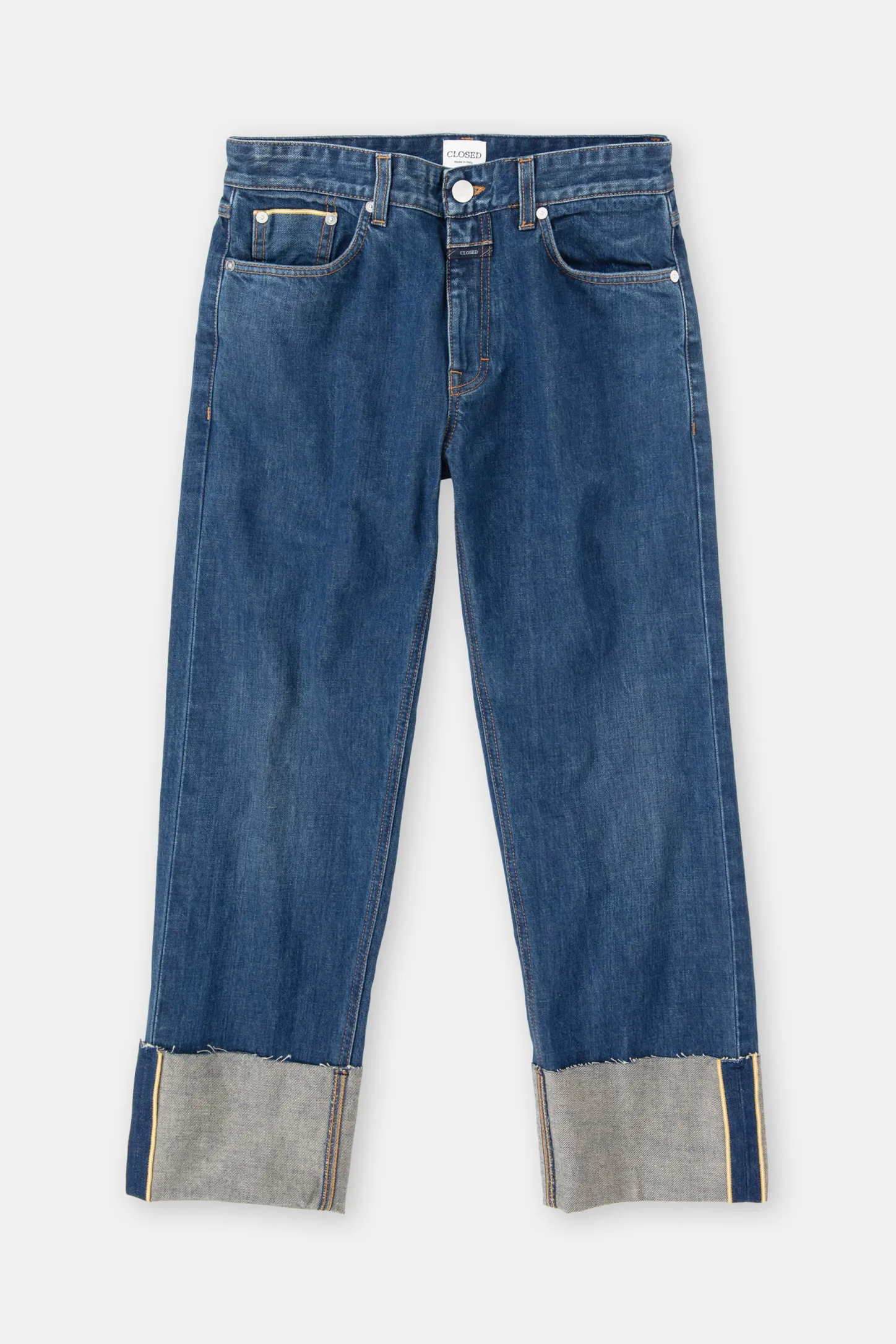 CLOSED Dun>Slim Jeans - Stijlnaam Milo Donkerblauw