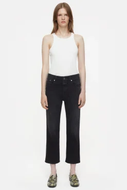 CLOSED Dun>Slim Jeans - Stijlnaam Milo Donker Grijs