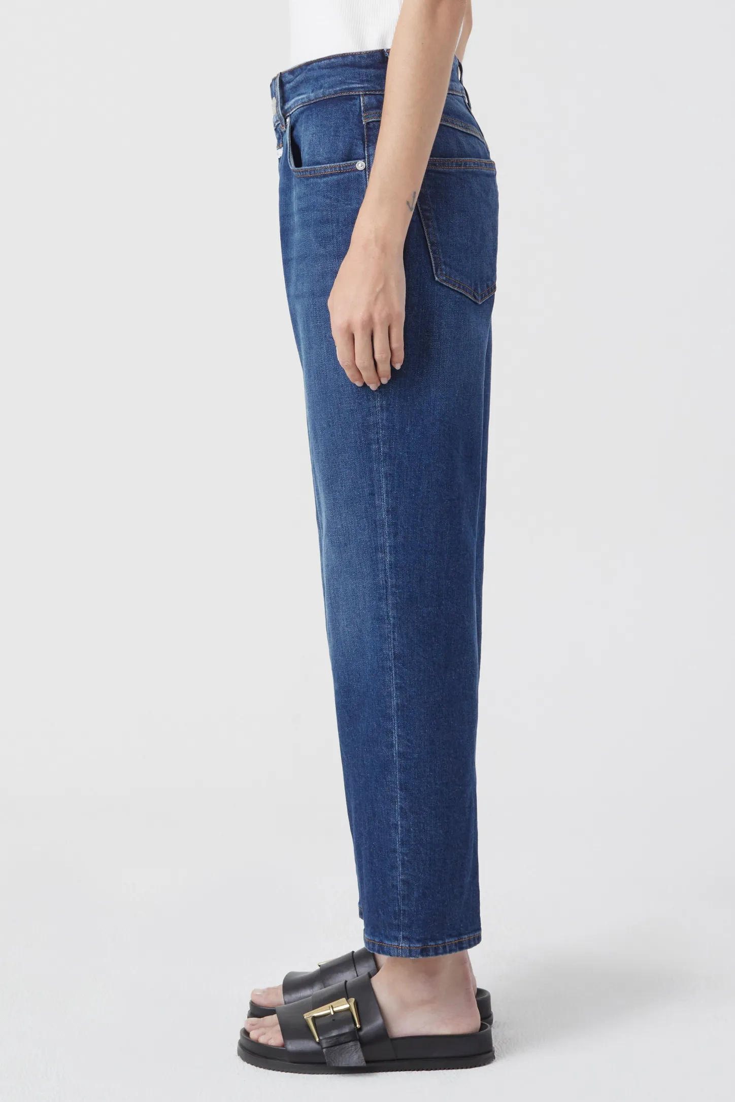 CLOSED Dun>Slim Jeans - Stijlnaam Milo Donkerblauw