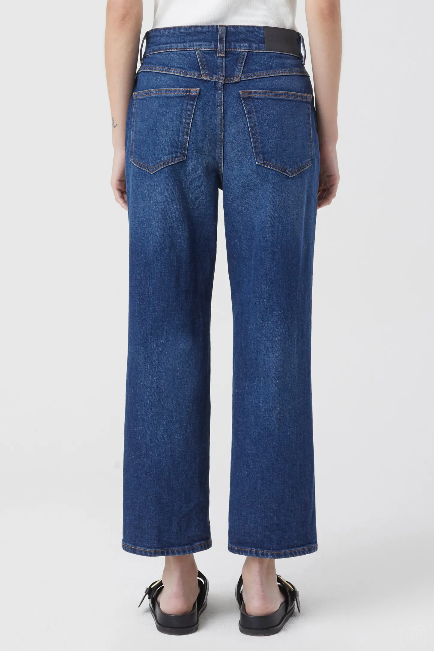 CLOSED Dun>Slim Jeans - Stijlnaam Milo Donkerblauw